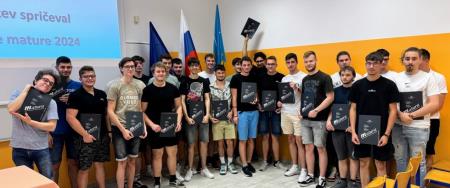 Računalničarji ob koncu šolanja v Ilirski Bistrici